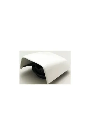 Beckson C7 Snap On Clam Vent With Hose Adapter, White 5-1/2" W x 6-1/4" D x 2-1/2" H High Quality