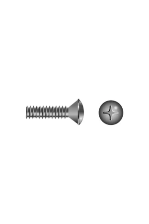 New Release Seachoice Phillips Machine Screws, Oval Head, 10-24 x 3/4"