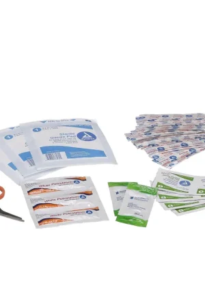 Top Pick Seachoice Basic First Aid Kit for Boats, Waterproof, Includes White Plastic Case