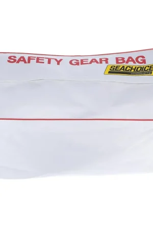 Seachoice 44980 Large-Capacity Heavy-Duty Emergency Marine Safety Gear Bag, White Best Seller