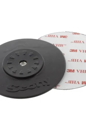 One Day Deal Scotty Stick-On Accessory Mount 3" Black #0348-BK