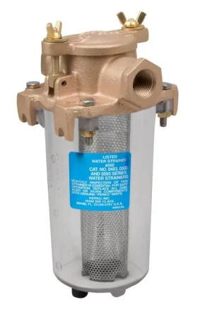 Sale Perko 1" Intake Strainer with Lightweight Clear Body #0443006PLB