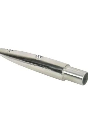 Whitecap Rail End 16-1/2" End-Out 7/8" OD Tube #6050 Top Rated