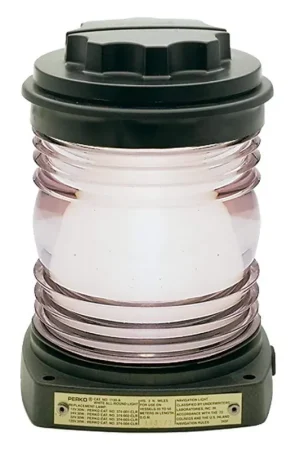 Best Price Perko Black Plastic White All Round Light #1130A00BLK