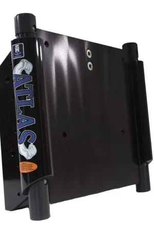 TH Marine Atlas 4" Jack Plate Standard Hydraulic Black Anodized #AHJ-4V-B-DP New Release