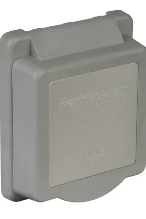 ParkPower Inlet Cable TV Standard Gray #TV6574RVG Certified
