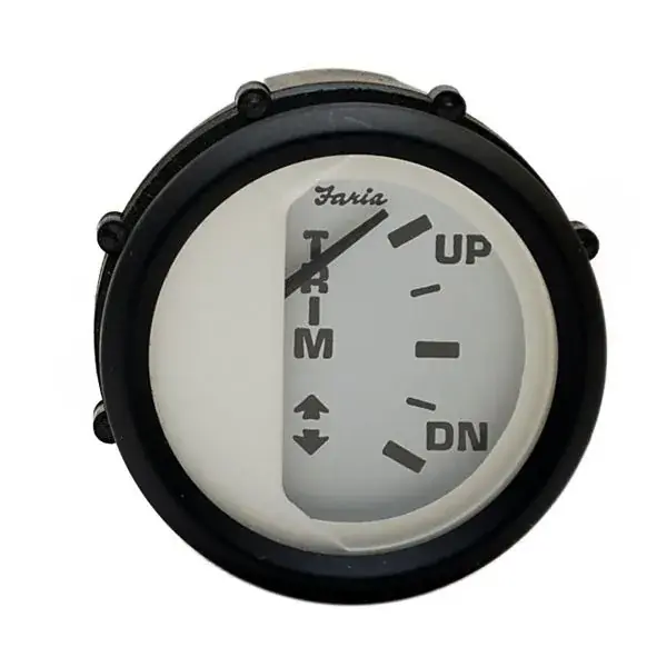 Faria Boat Trim Gauge GP9708E | OMC Evinrude Johnson Euro Series Express Delivery