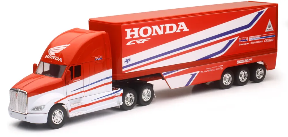 Same Day Shipping REPLICA 1:32 SEMI TRUCK 17 HONDA RACE TRUCK