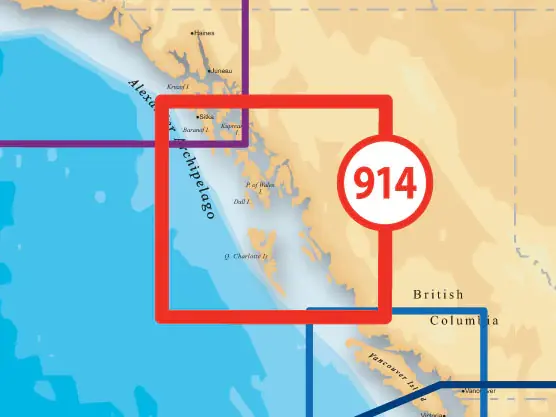 Navionics MSD/914P-2 Platinum North BC-BARANOF Island Big Sale